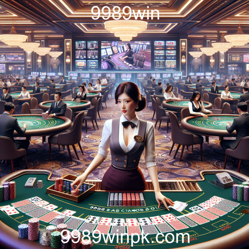 A Emoção do Cassino Ao Vivo no 9989win